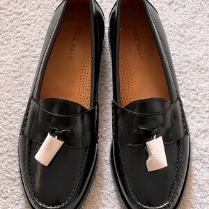 Cole Haan Loafer (w/ Pinch Tassel) BLK Sz 10.5